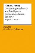 Computing Machinery and Intelligence / Können Maschinen denken? (Englisch/Deutsch)