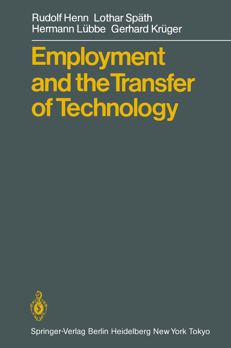 Employment and the Transfer of Technology