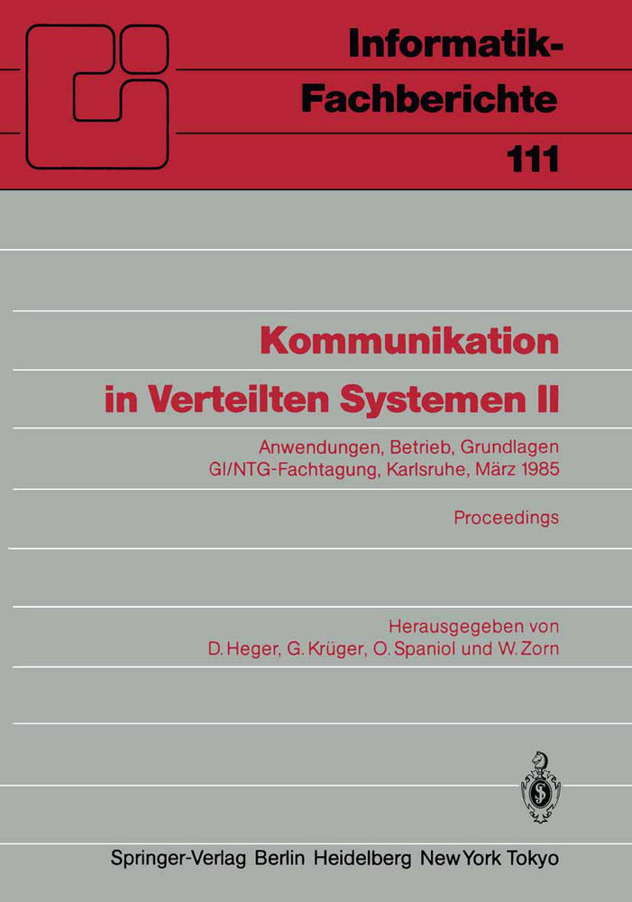 Kommunikation in Verteilten Systemen II