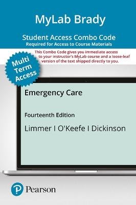 Mylab Brady with Pearson Etext -- Combo Access Card -- For Emergency Care