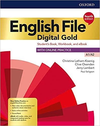 English File Digital Gold Elementary Student's Book / Workbook without Key Pack (Nur für den Kanton Tessin)