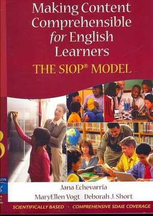 Making Content Comprehensible for English Learners