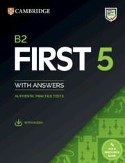 B2 First 5 Student's Book with Answers with Audio