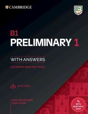 B1 Preliminary 1 for the Revised 2020 Exam Student's Book with Answers with Audio