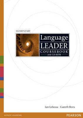 Language Leader Elementary Coursebook and CD-Rom and MyLab Pack (compound)