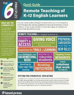 The 6 Principles(r) Quick Guide: Remote Teaching of K-12 English Learners