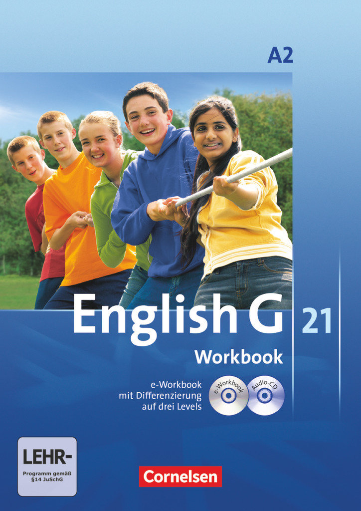 English G 21, Ausgabe A, Band 2: 6. Schuljahr, Workbook mit CD-ROM und Audios online