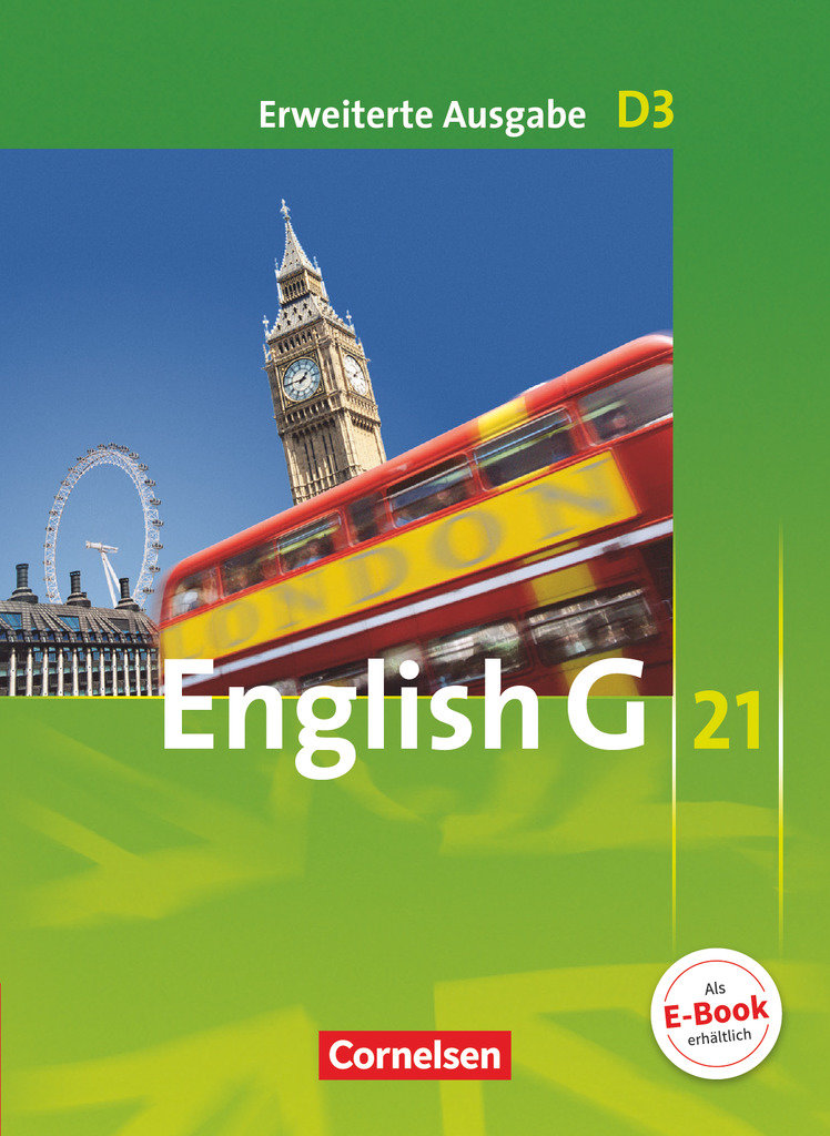 English G 21, Erweiterte Ausgabe D, Band 3: 7. Schuljahr, Schulbuch, Kartoniert