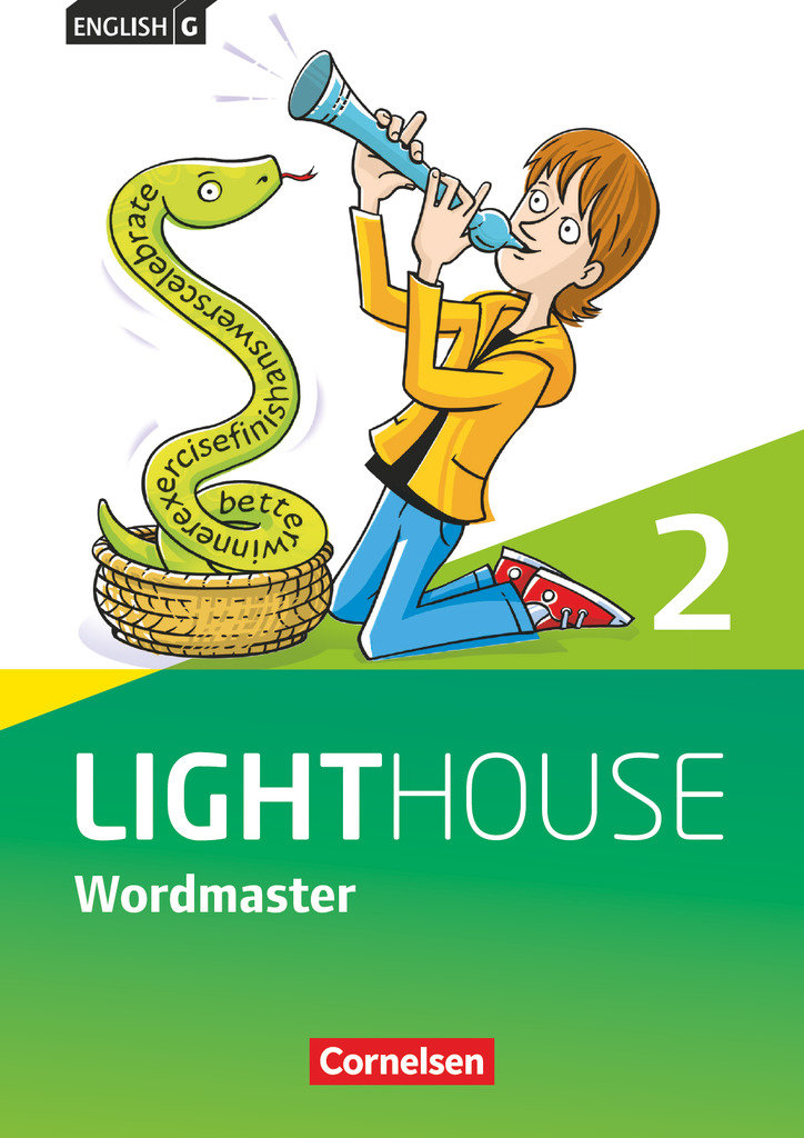 English G Lighthouse, Allgemeine Ausgabe, Band 2: 6. Schuljahr, Wordmaster mit Lösungen, Vokabellernbuch