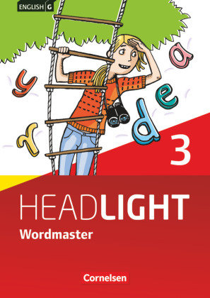 English G Headlight, Allgemeine Ausgabe, Band 3: 7. Schuljahr, Wordmaster mit Lösungen, Vokabellernbuch