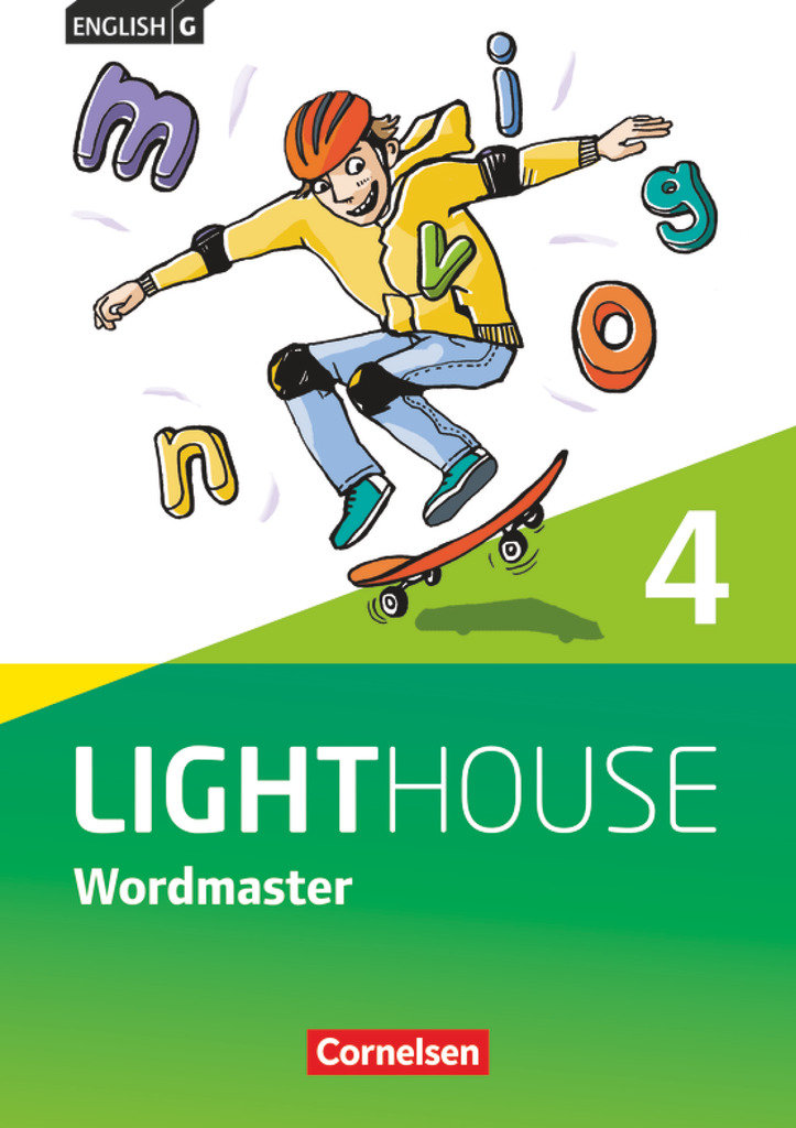 English G Lighthouse, Allgemeine Ausgabe, Band 4: 8. Schuljahr, Wordmaster mit Lösungen, Vokabellernbuch