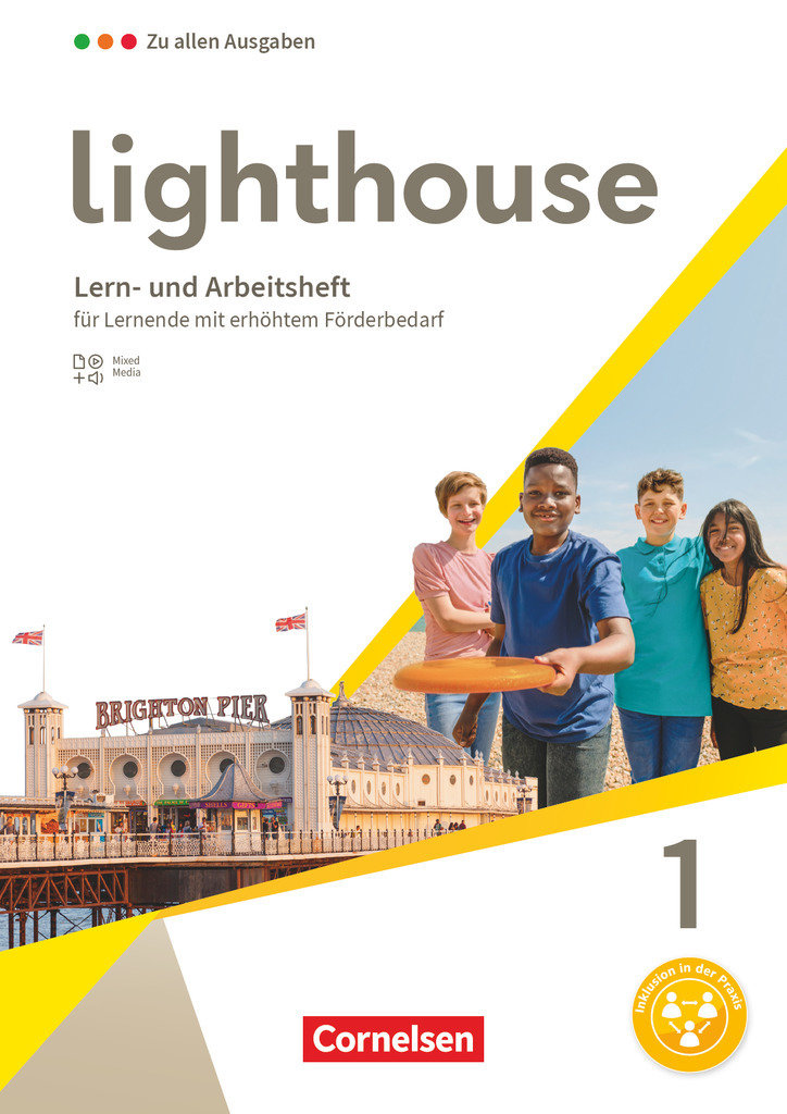 Lighthouse, Zu allen Ausgaben, Band 1: 5. Schuljahr, Lern- und Arbeitsheft, Mit digitalen Medien