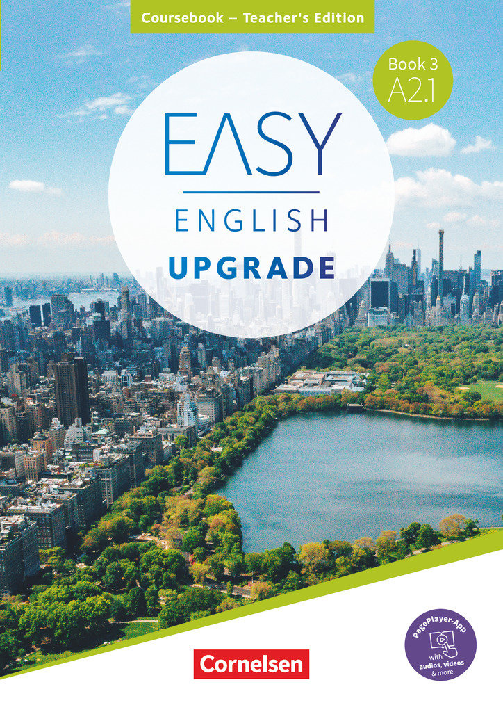 Easy English Upgrade, Englisch für Erwachsene, Book 3: A2.1, Coursebook - Teacher's Edition, Inkl. PagePlayer-App