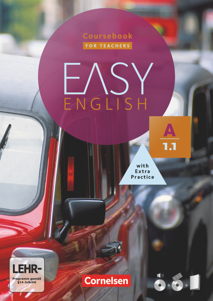 Easy English, A1: Band 1, Kursbuch - Fassung für Kursleitende, Mit Audio-CDs, Phrasebook, Aussprachetrainer und Video-DVD