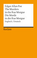 The Murders in the Rue Morgue / Die Morde in der Rue Morgue. Englisch/Deutsch