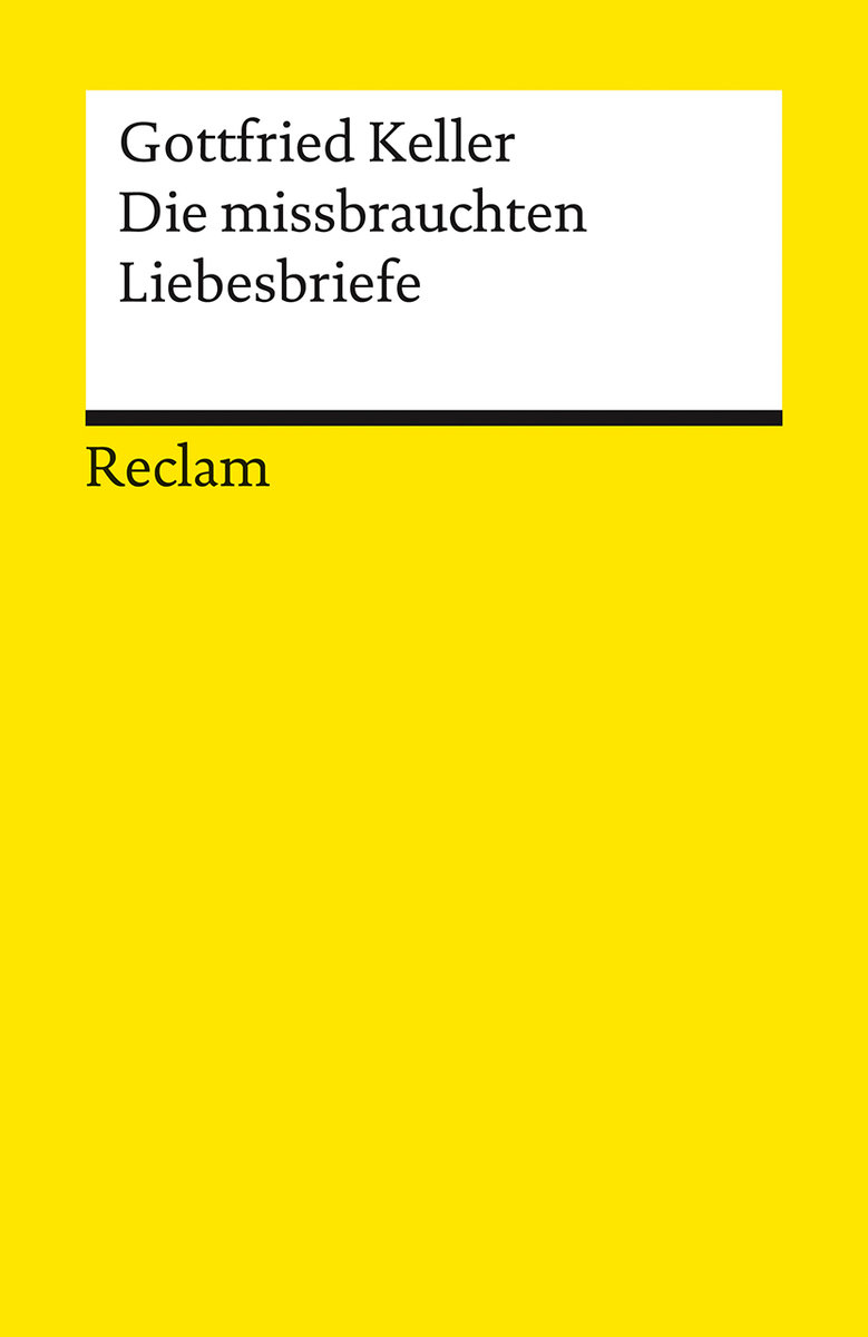 Die missbrauchten Liebesbriefe. Novelle