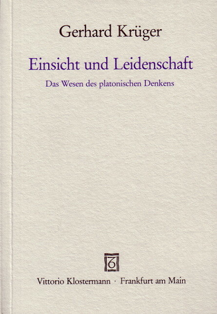 Einsicht und Leidenschaft