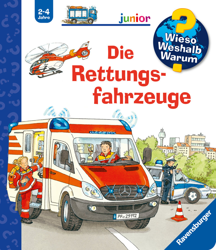 Wieso? Weshalb? Warum? junior, Band 23: Die Rettungsfahrzeuge