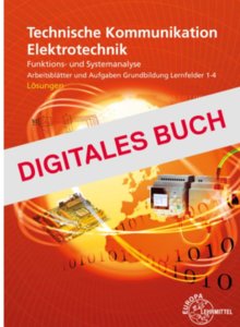 eBook: Löser Techn. Kommun, Elektrot. LF1-4 Grundbildung Digitales Buch Freischaltcode für eine 4-Jahreslizenz 35814L