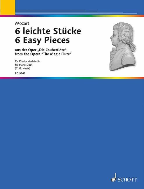 6 leichte Stücke aus der Oper 'Die Zauberflöte'