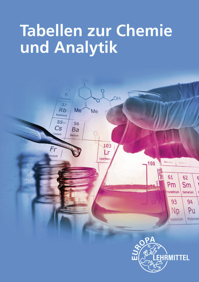 Tabellen zur Chemie und Analytik