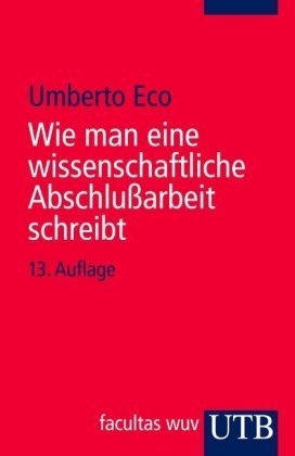 Wie man eine wissenschaftliche Abschlußarbeit schreibt