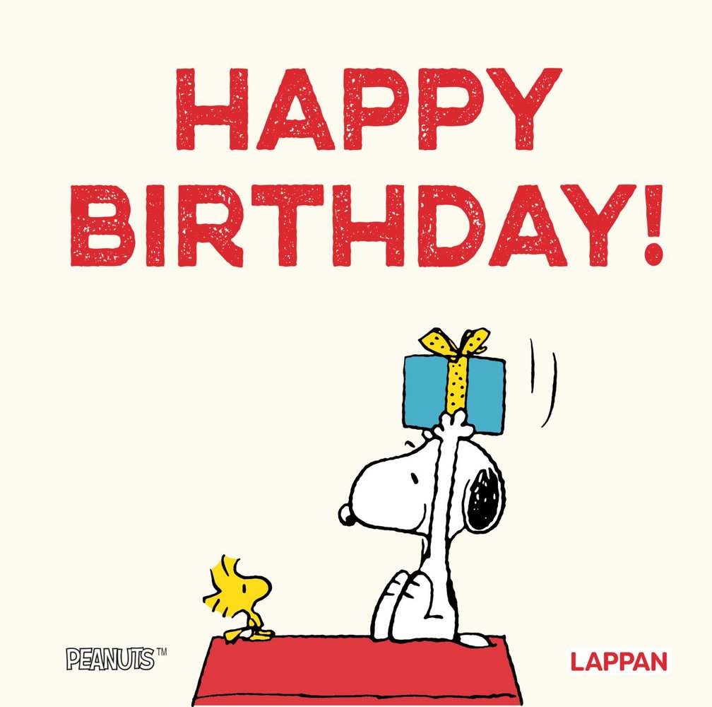 Peanuts Geschenkbuch: Happy Birthday!